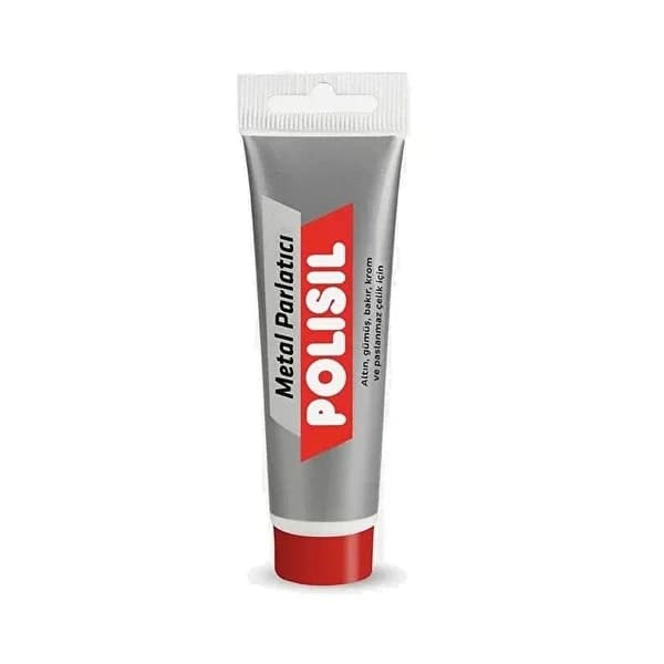 Polisil Metallpolitur 80g - Glanz für Gold, Silber, Chrom und mehr