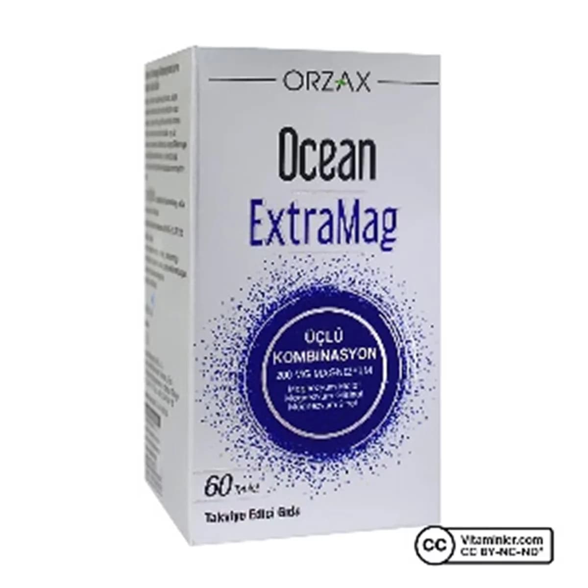 Orzax Ocean ExtraMag Triple Magnesium für Herz &amp; Schlaf 60 Stück