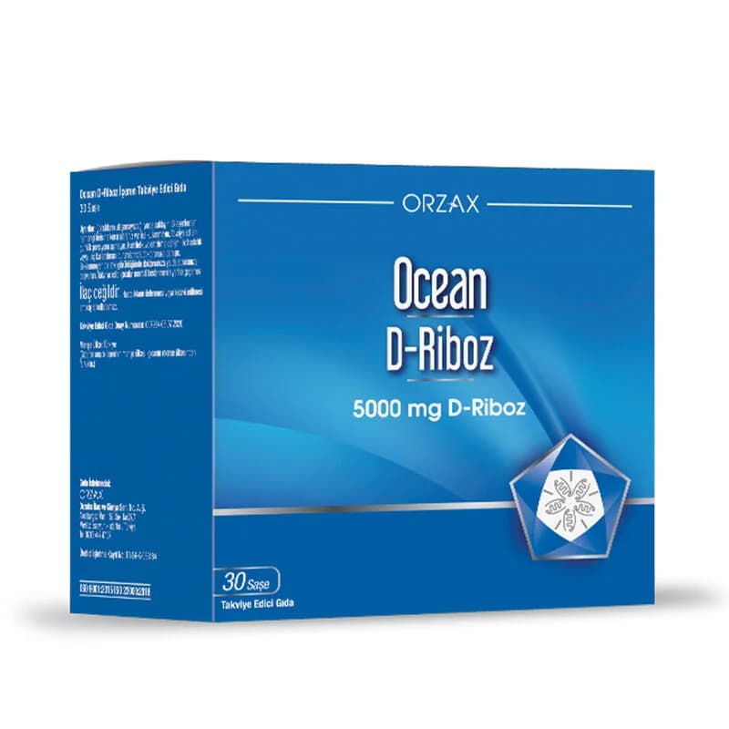 Orzax Ocean D-Ribose 5000mg - Energie & Regeneration 30 Sachets