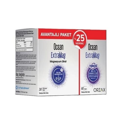 Ocean Extramag 30 Beutel + Threog 60 Tabletten - Magnesium-Booster