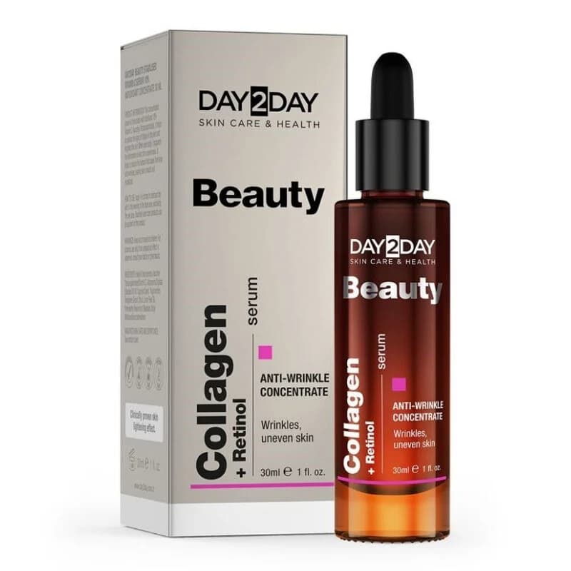 Day2Day Beauty Kollagen Retinol Serum - Jugendlich Haut 30ml