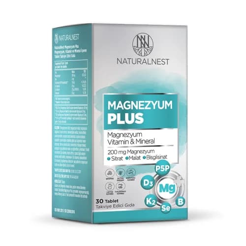 Naturalnest Magnesium Plus 30 Tabletten