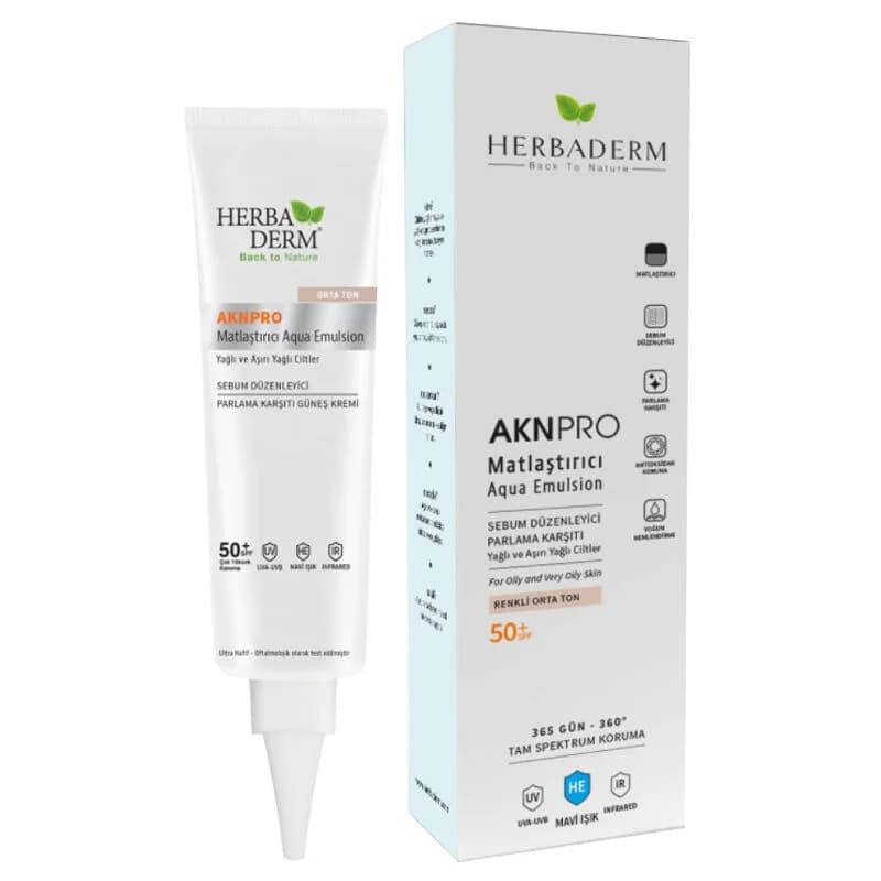 Herbaderm AKN Pro mattierende Emulsion SPF 50
