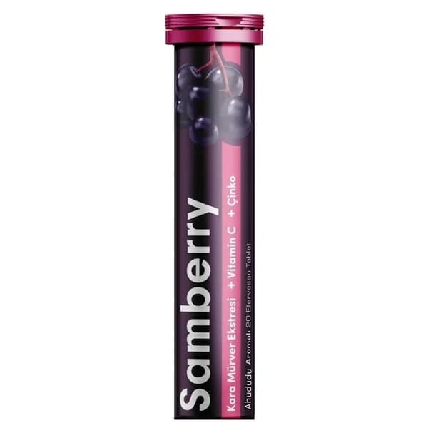 Sunlife Samberry Holunderbeere + Vitamin C & Zink Tabletten 20 Stück