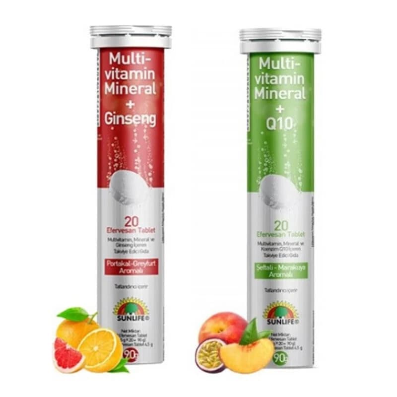 Sunlife Multivitamin Set | Wichtige Nährstoffe zur Stärkung des Immunsystems