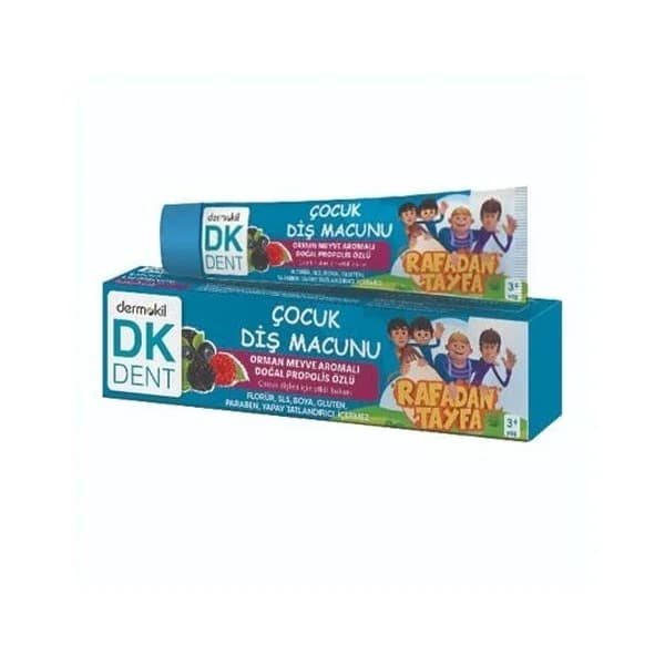 Dermokil Vegane Kinderzahnpasta - Waldfruchtgeschmack 50ml