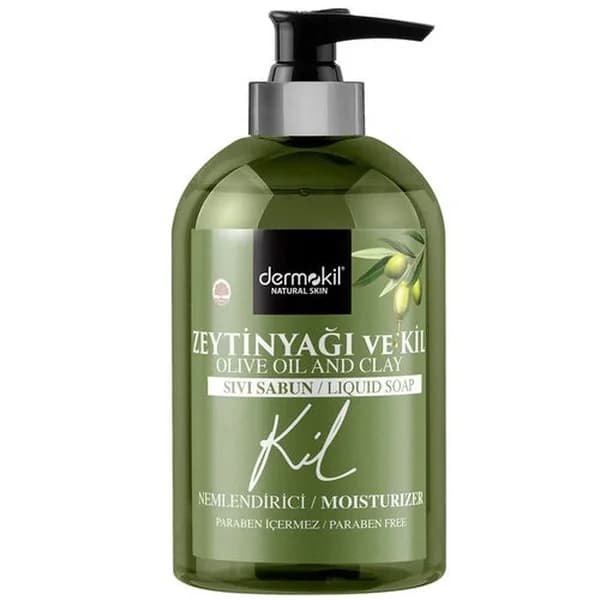Dermokil Olivenöl-Tonflüssigseife 500ml