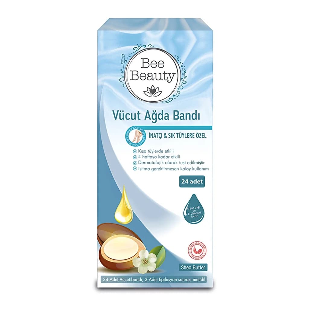 Bee Beauty Körperwachsstreifen 24er-Pack