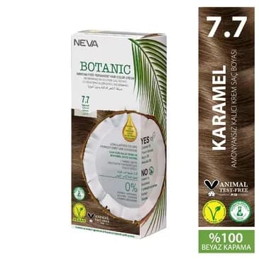 NEVA Vegane Haarfarbe Nr. 7.7 Karamell