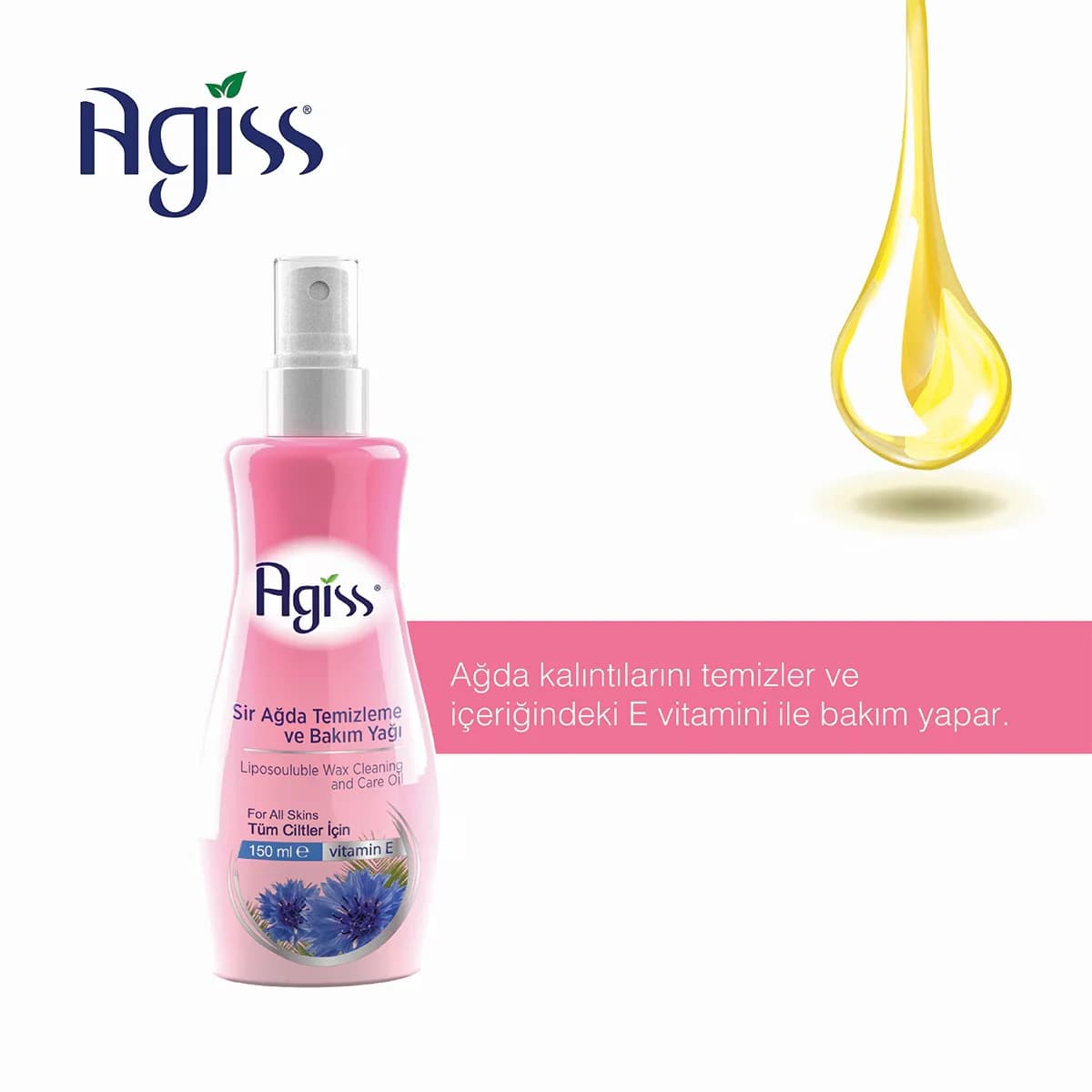 Agiss Wax Reinigungs- und Massageöl 150ml