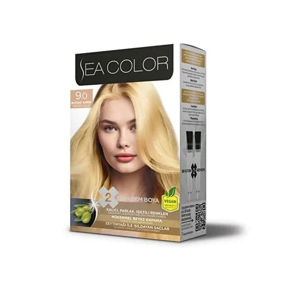 Sea Color Set: Permanente Helle Haarfarbe - 1 Stück