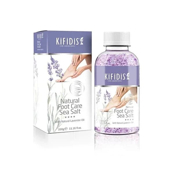 Kifidis Revitalisierendes Fußpflege-Salz mit Lavendel &amp; Menthol 330g