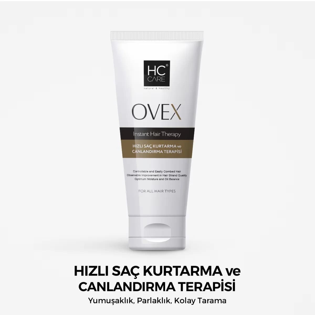 HC Care Ovex Haarkur 200ml - Nähren, Stärken & Glanz