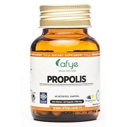 Afye Propolis 60 Kapseln - Natürliche Unterstützung des Immunsystems &amp; Wohlbefinden