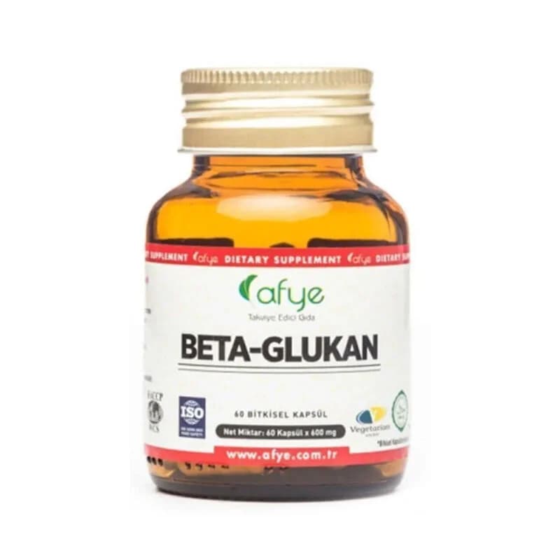 Afye Beta-Glucan 60 Kapseln - Unterstützung des Immunsystems & Gesundheitsförderung