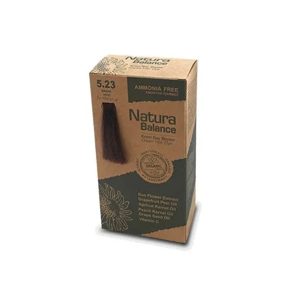 Natura Balance Ammoniakfreie Creme-Haarfarbe - 1 Adet