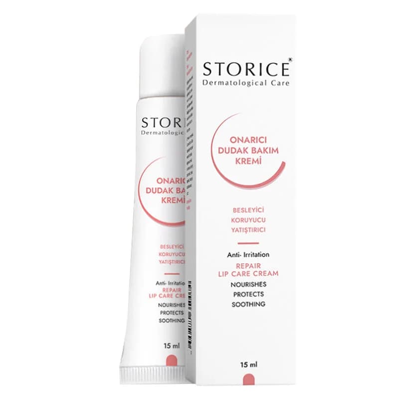 Storice Feuchtigkeitsspendende Lippenpflegecreme mit SPF 15, 15 ml
