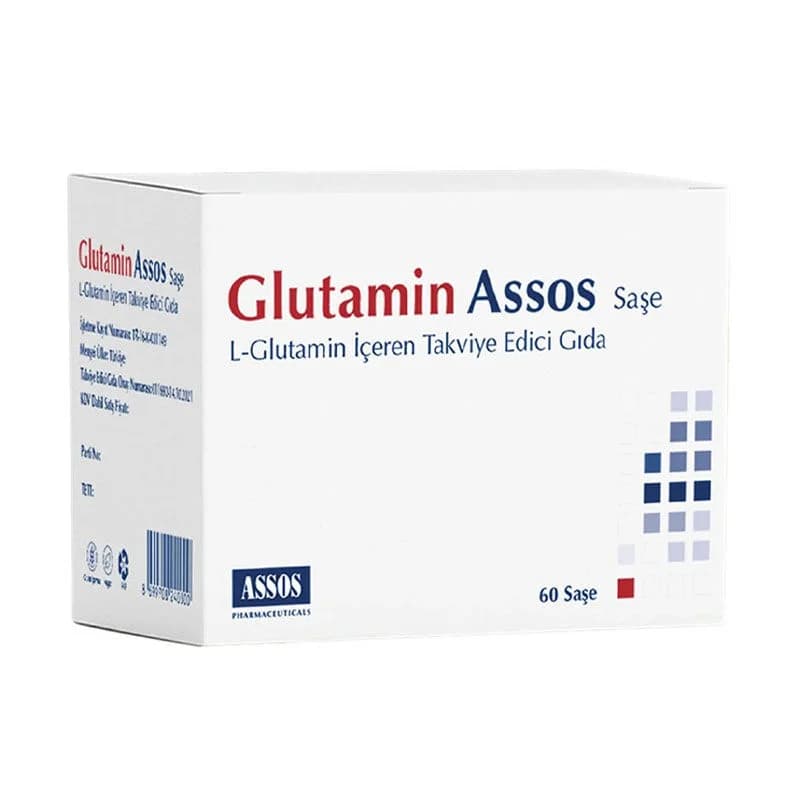 Assos Glutamin Pulver 60 Sachets