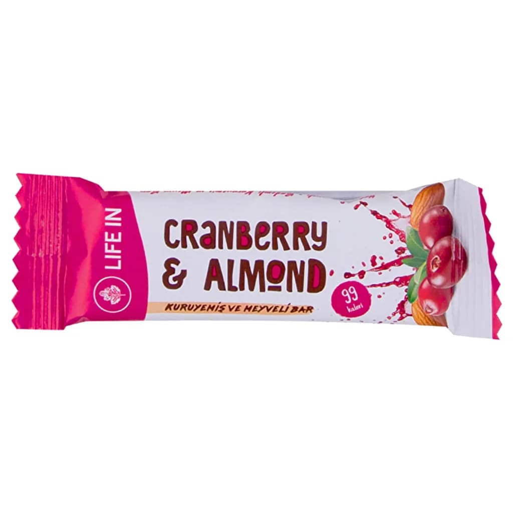 Blaubeer-Mandel-Nussriegel – Vegan, Glutenfrei 28g