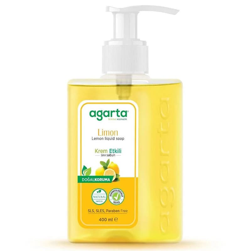 Agarta Zitronenflüssigseife 400ml