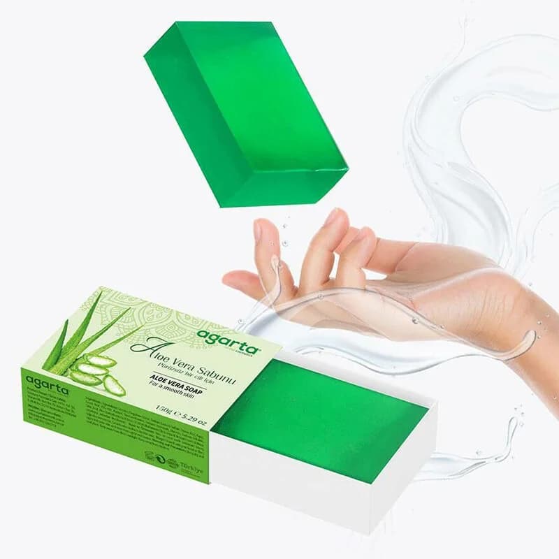 Agarta Natürliche Aloe Vera Seife 150g