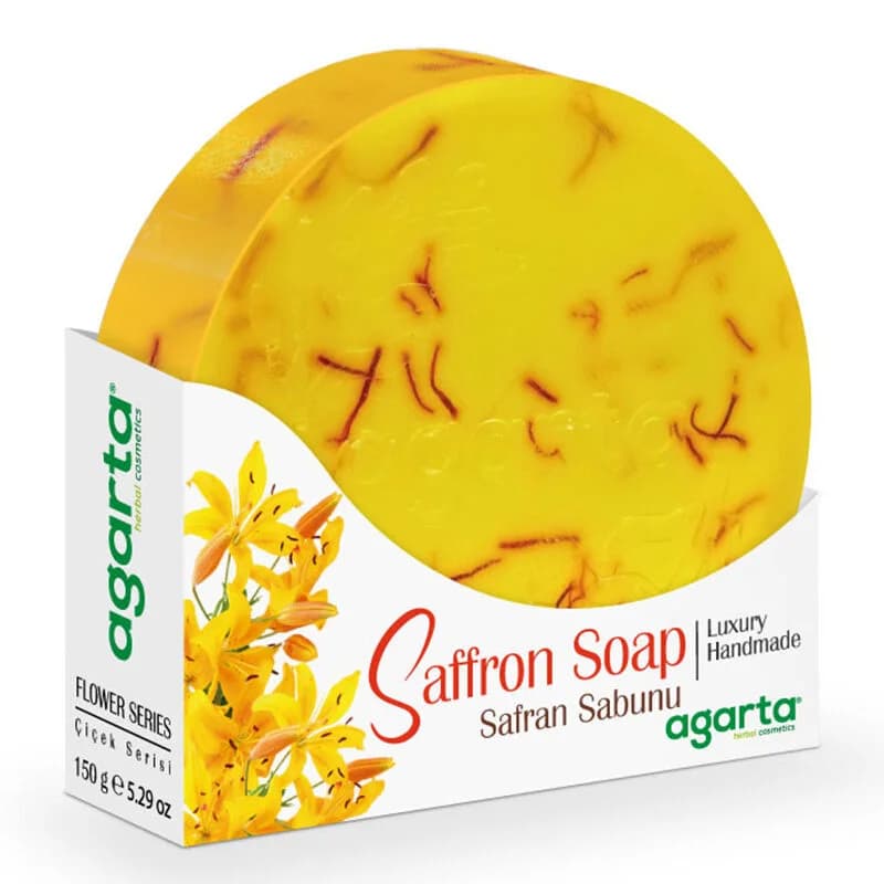 Agartha Safranseife 150g - Luxuriöse Reinigung & Aroma