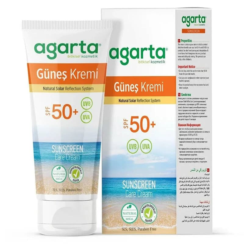 Agarta Natürliche Sonnencreme SPF 50 - 100ml