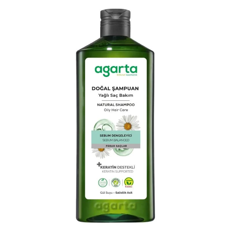 Agarta Shampoo für fettiges Haar 400ml