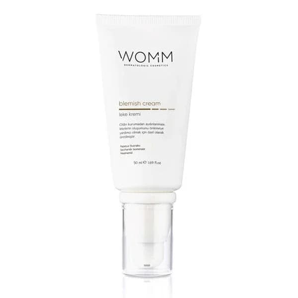 Womm Aknepflegecreme für zu Unreinheiten neigende Haut, 50 ml