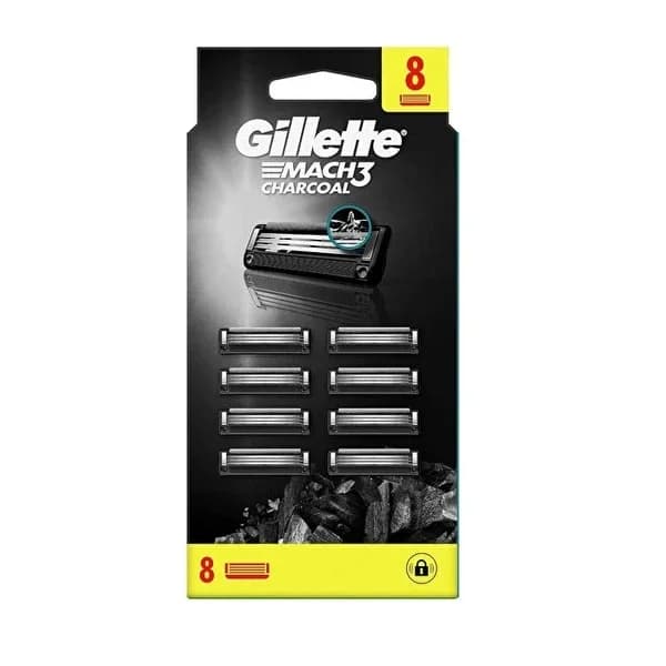 Gillette Mach3 Aktivkohle Klingen