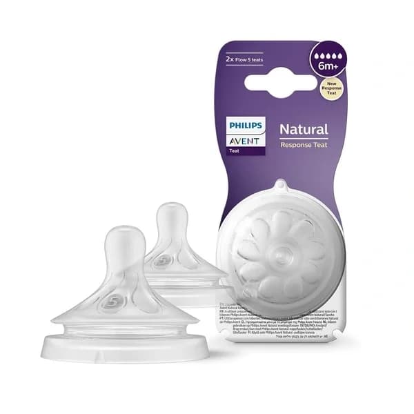 Philips Avent Natural Y-Schnabel 6+ Monate für dicke Nahrungsmittel 2er-Pack