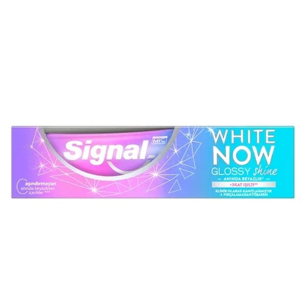 Signal White Now Glossy Shine Zahnpasta 75ml
