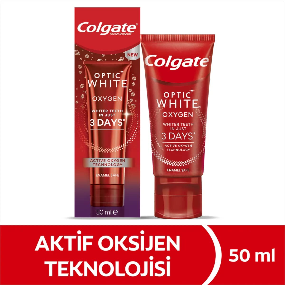 Colgate Optic White Sauerstoffzahnpasta
