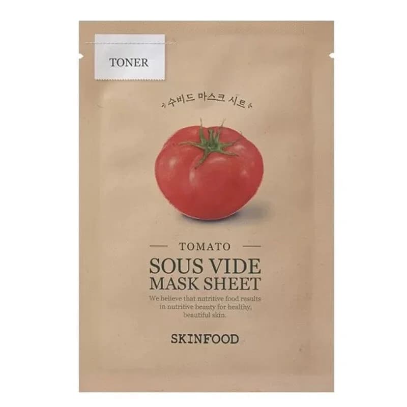 Skinfood Tomaten Sous Vide Tuchmaske - Hydratisierende 20g