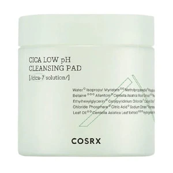Cica Low pH Baumwolle zur Hautreinigung 100 Pads von Cosrx