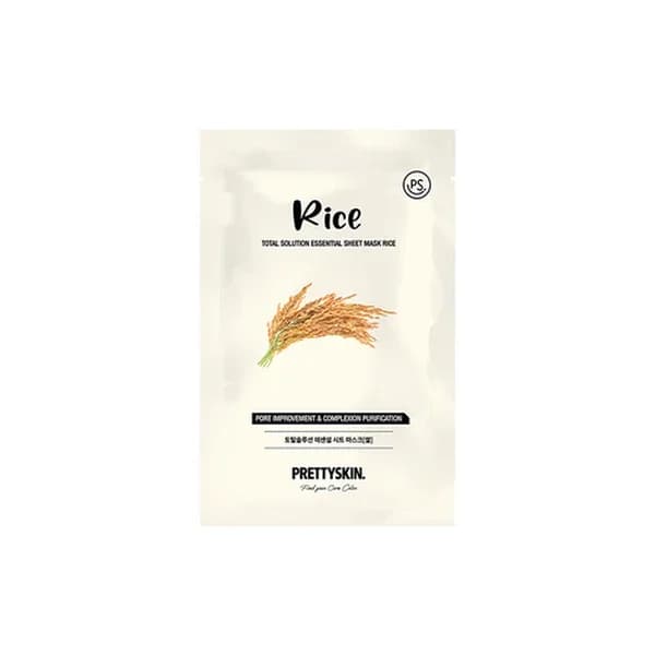 Prettyskin Reis Essenzielle Tuchmaske - Total Solution 23g