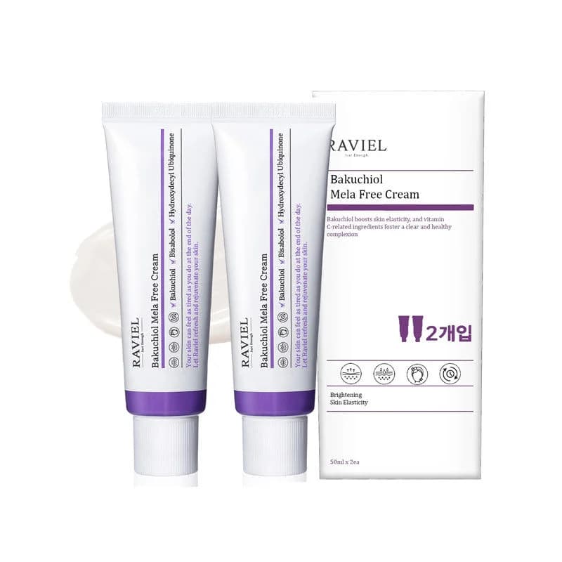 Raviel Bakuchiol Mela Free Creme 2x50ml