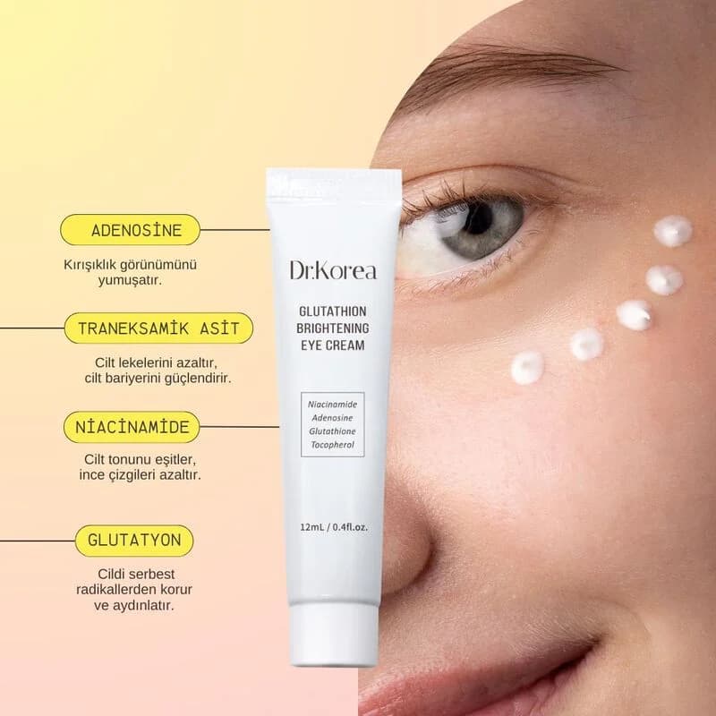 Dr. Korea Glutathion Augencreme - Aufhellend 12ml