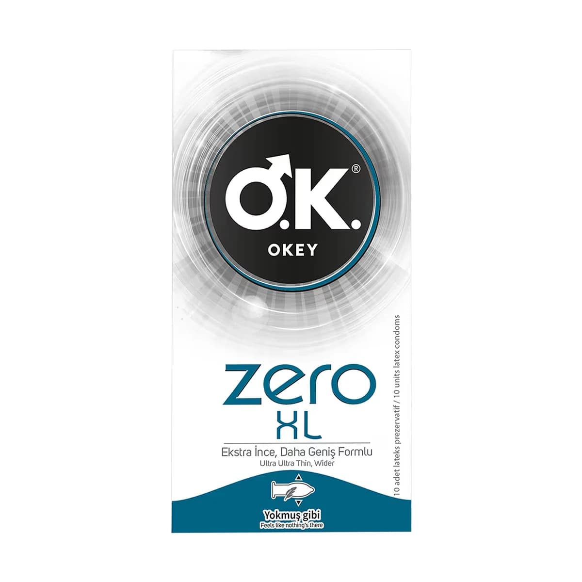 Okey Zero XL Latex Kondome 10er Pack