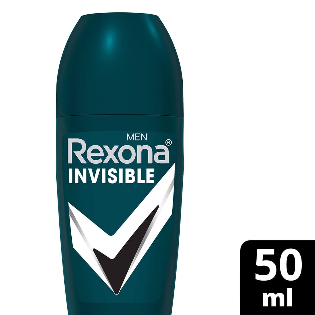 Rexona Superior Protection Men's Roll On Deodorant Invisible 72 Hours Continuous Protection 50 ml