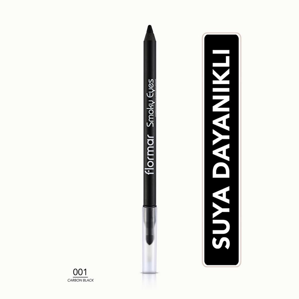 Flormar Smokey Eyes Waterproof Eyeliner Carbon Black