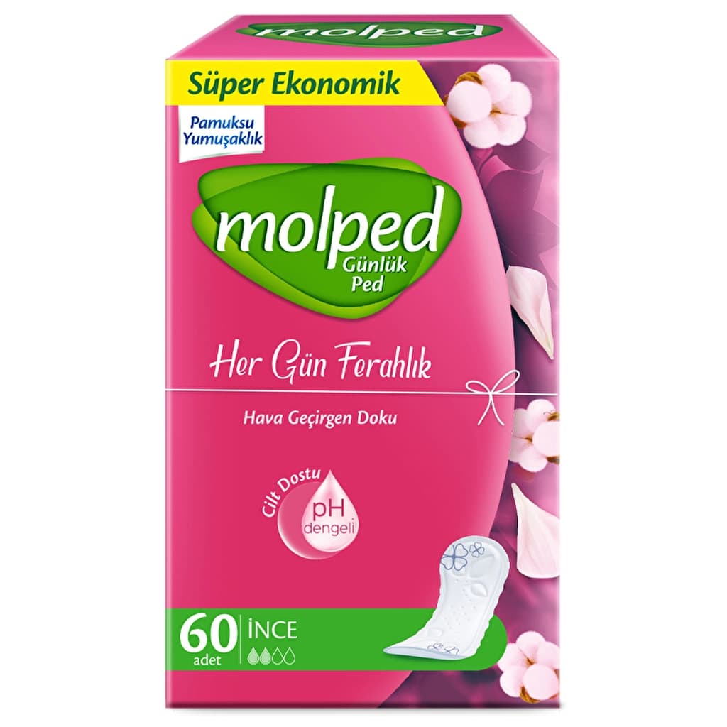 Molped Everyday Freshness Daily Pad 60 pcs