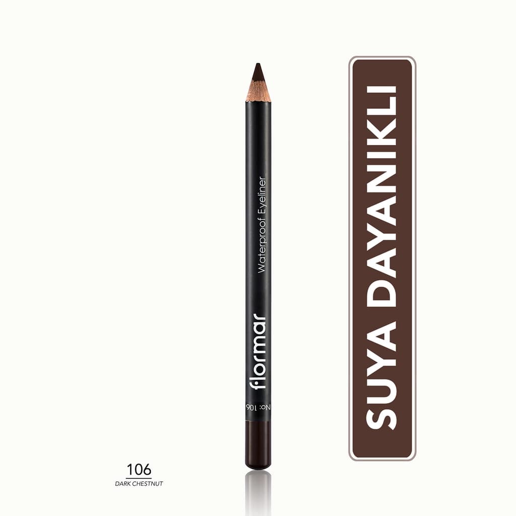 Flormar Waterproof Eyeliner 106 dark Chestnut