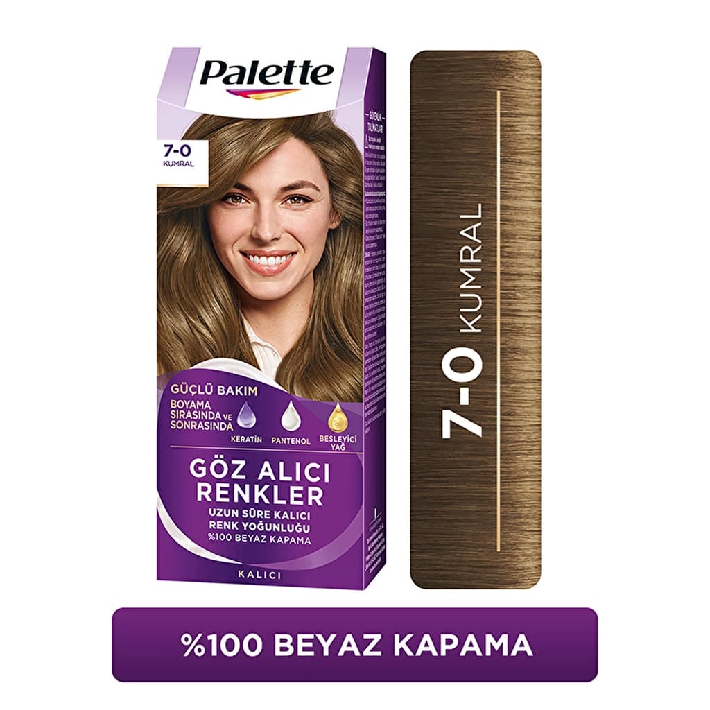 Palette Eye-catching Colors Hair Dye 7-0 blonde