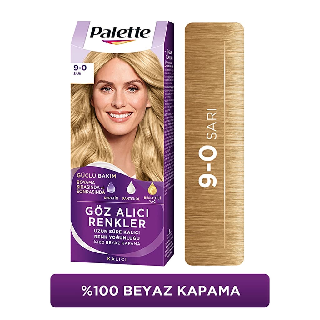 Palette Eye-catching Colors Hair Dye 9-0 blonde
