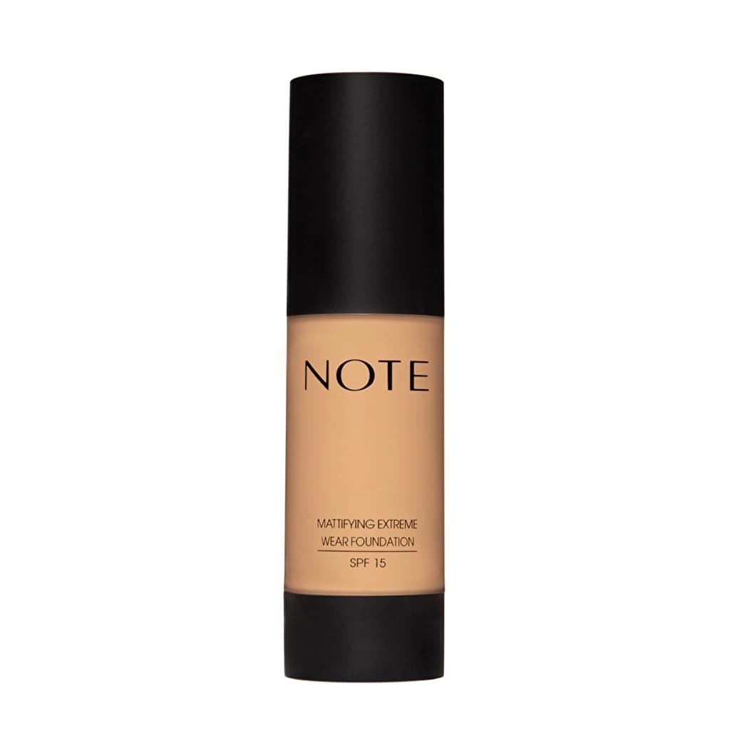 Note Mattifying Extreme Wear Foundation Spf 15 03 medium Beige