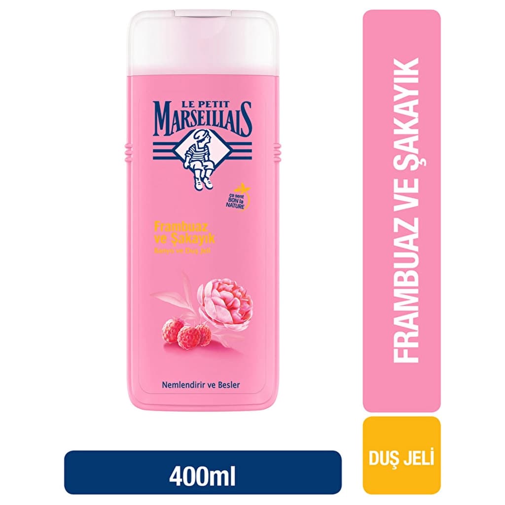 Le Petit Marseillais Raspberry And Peony Shower Gel 400 ml