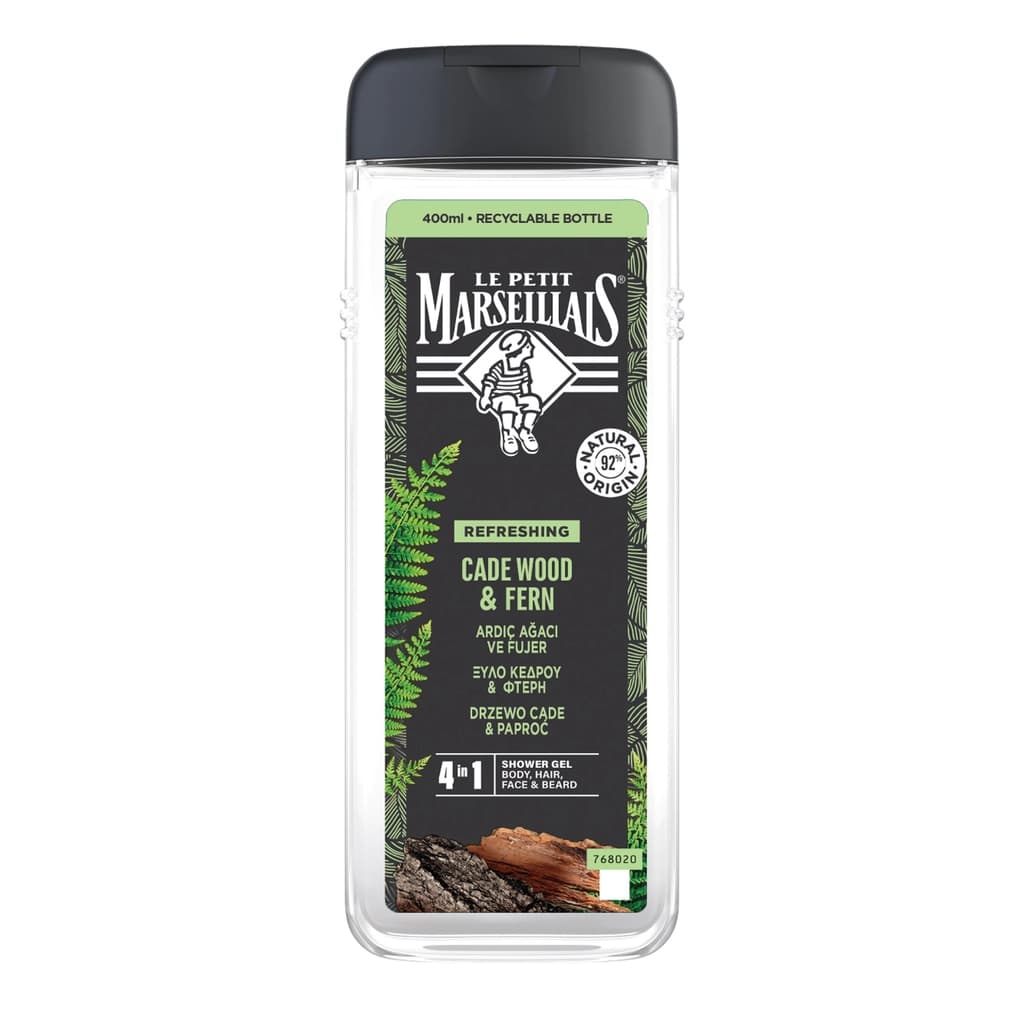 Le Petit Marseillais Shower Gel Juniper Tree & Fougere 400 ml