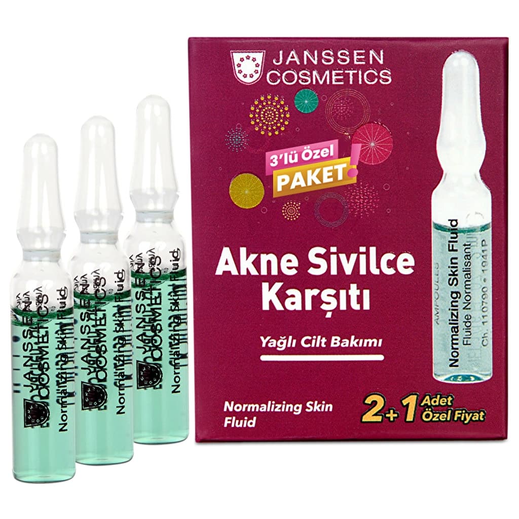 Janssen Cosmetics Anti-acne Oily Skin Ampoule 3 pack