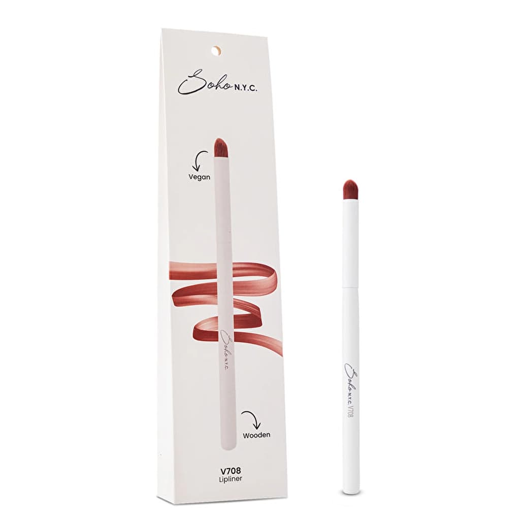 Soho N.y.c. Vegan Angled Lip Makeup Brush V708
